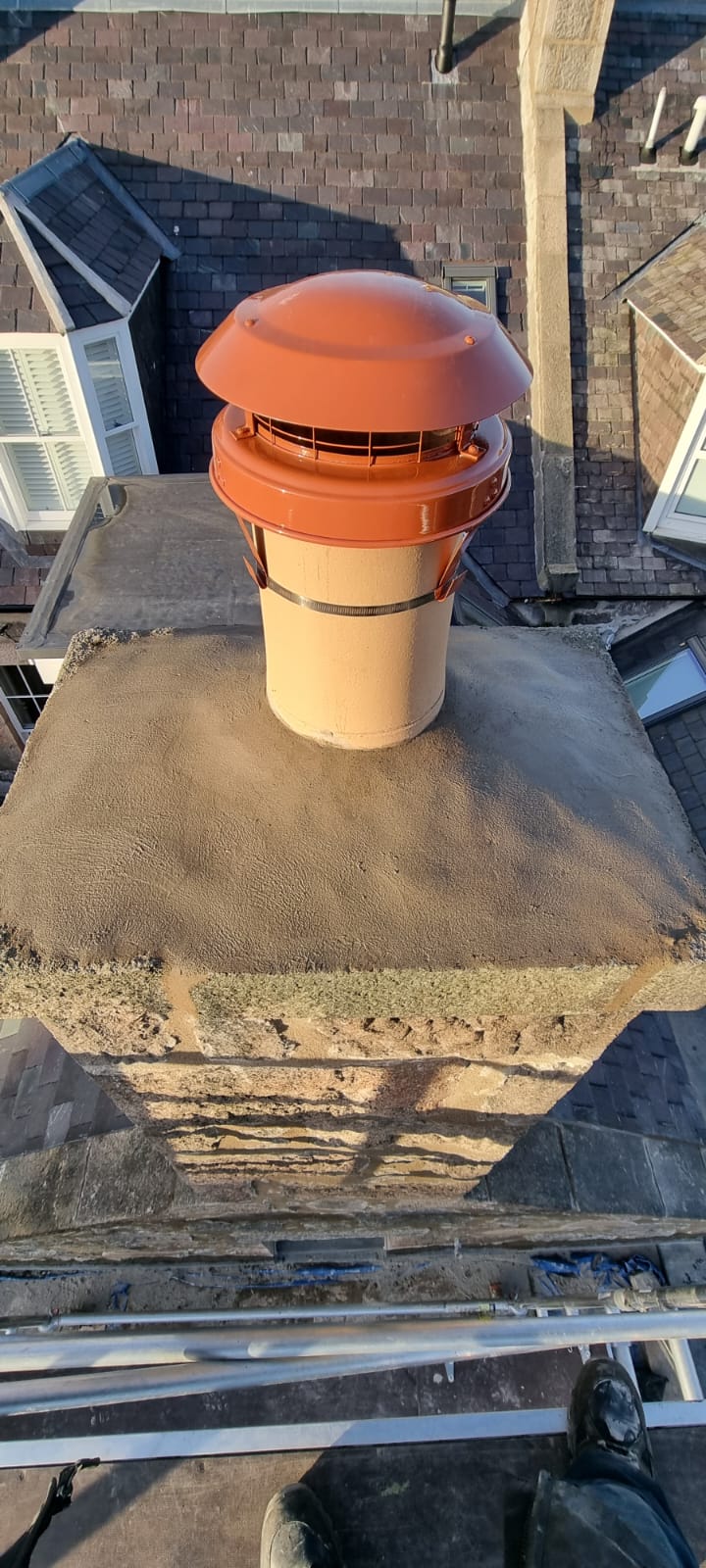 Re-pointing of gable – Deans Roofing